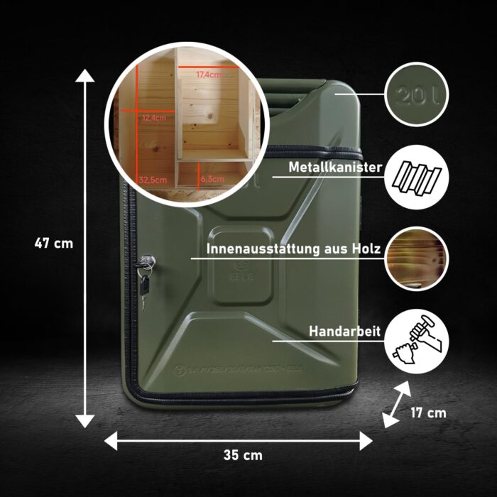 Grüner Kanister Bar (Biermodell) – Bild 3
