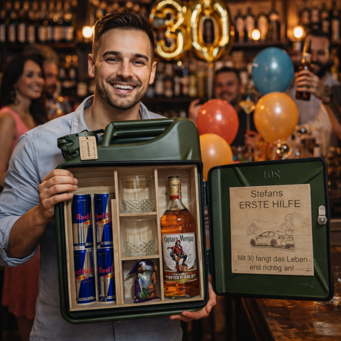 Grüner Kanister Bar (Whisky Modell) – Bild 8