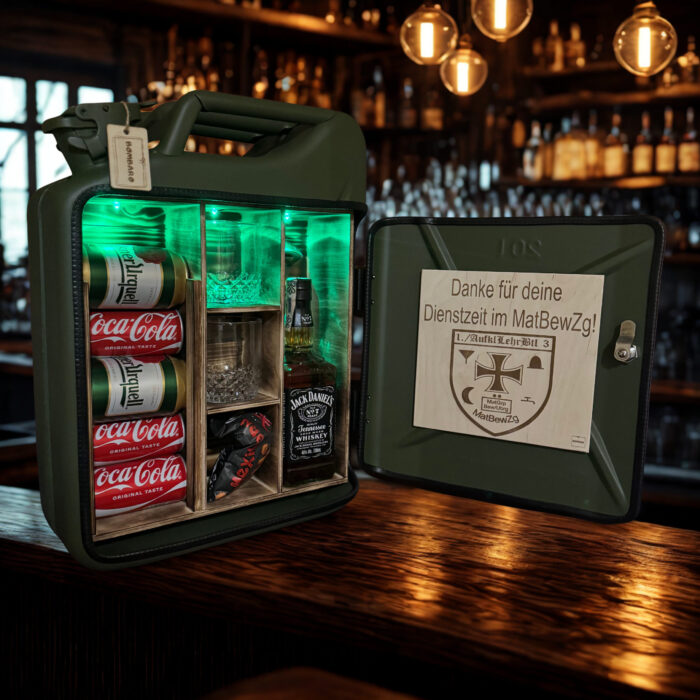 Grüner Kanister Bar (Whisky Modell) – Bild 4