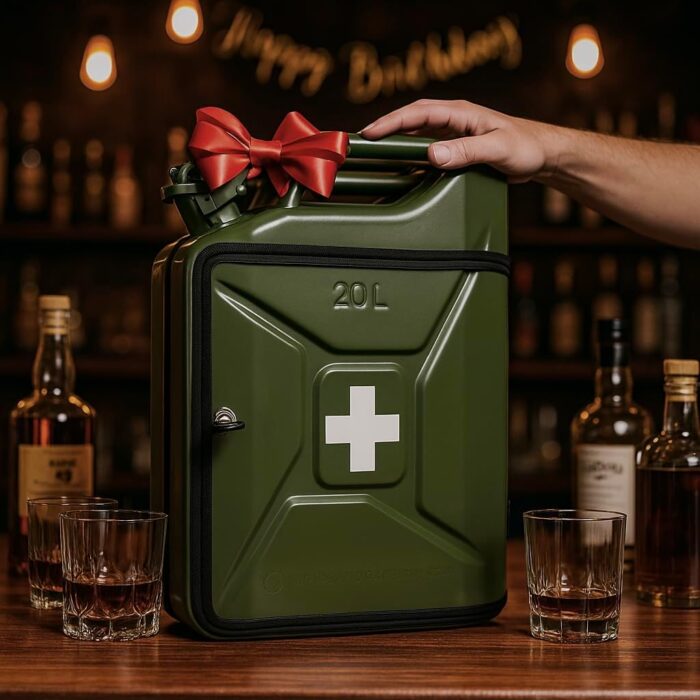 Grüner Kanister Bar (Biermodell) – Bild 7