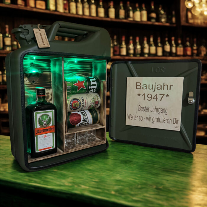 Grüner Kanister Bar (Biermodell) – Bild 4