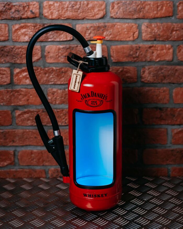 Feuerlöscher Bar (rot) – Bild 2