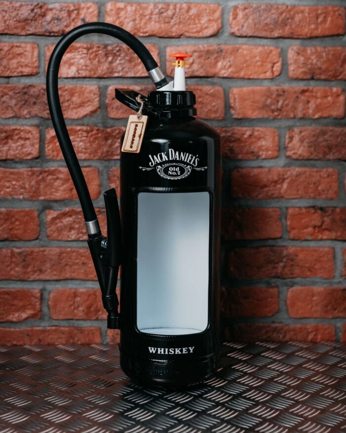 Feuerlöscher Bar (schwarz) – Bild 2