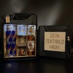Schwarzer Kanister Bar (Whisky Modell)