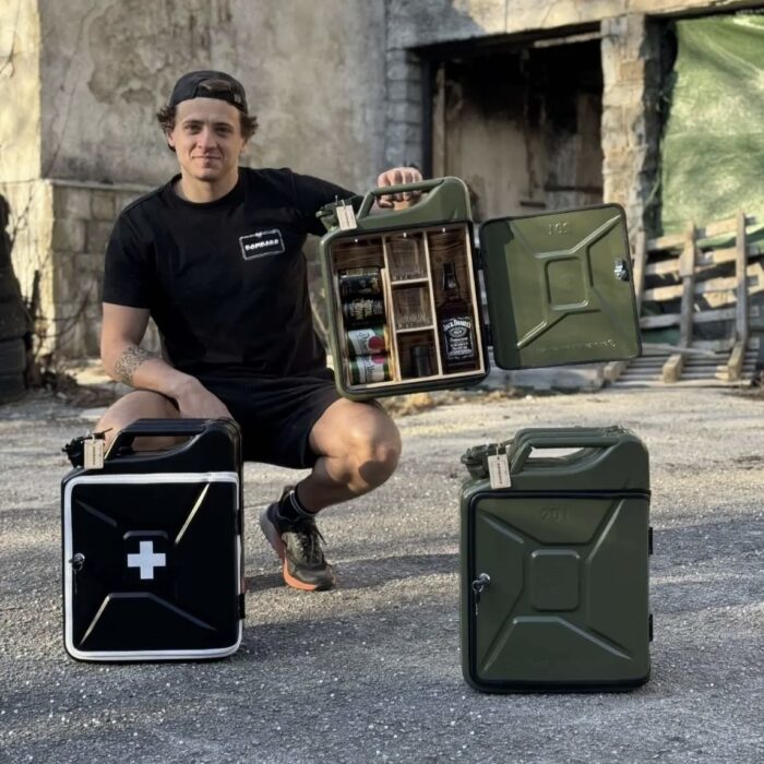 Grüner Kanister Bar (Whisky Modell) – Bild 11