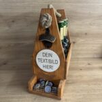 Holz-Bierträger | Variante Goldeiche – Bild 3