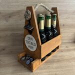 Holz-Bierträger | Variante Goldeiche – Bild 4