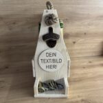 Holz-Bierträger | Variante Naturholz – Bild 3