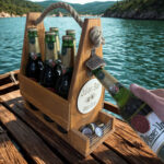 Holz-Bierträger | Variante Goldeiche