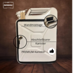 Weißer Kanister Bar (Whisky Modell) – Bild 6