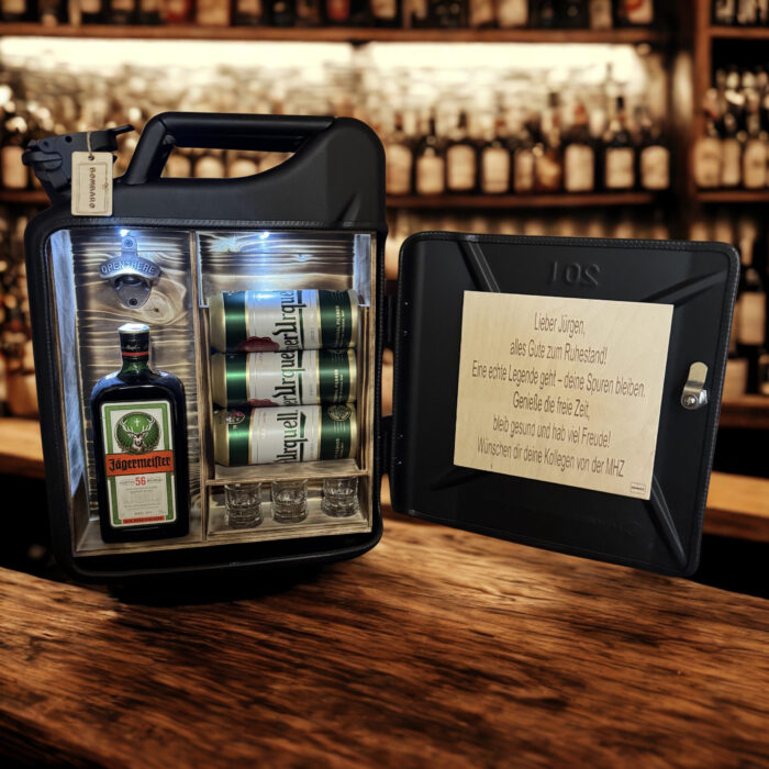 Schwarzer Kanister Bar (Biermodell) – Bild 4