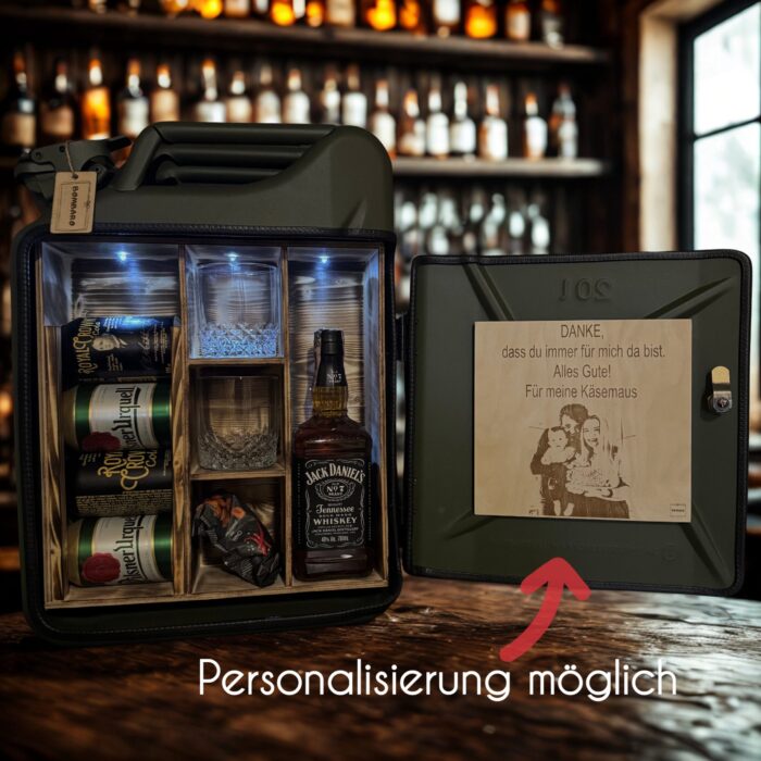 Grüner Kanister Bar (Whisky Modell) – Bild 9